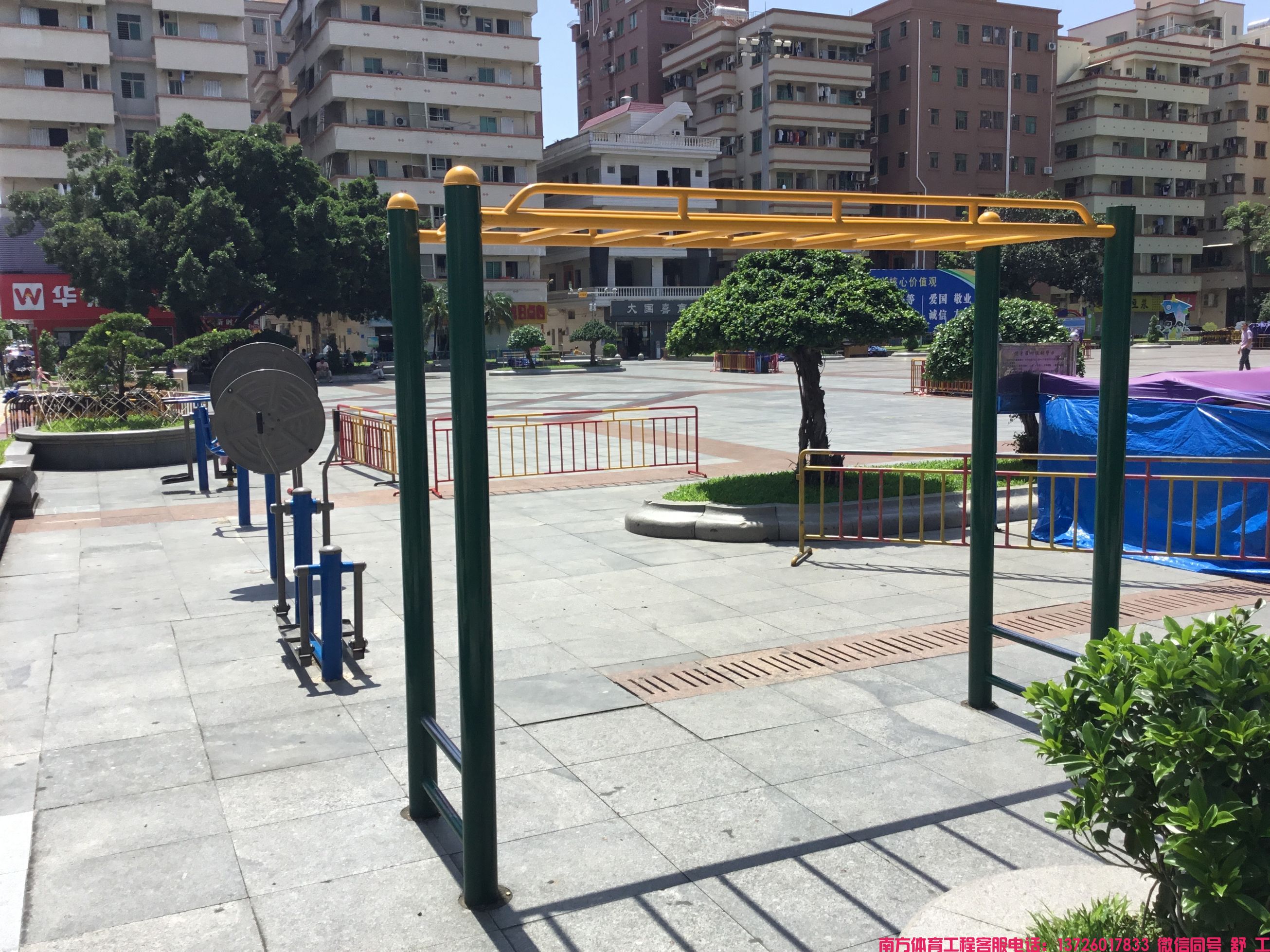 東莞市虎門鎮(zhèn)龍眼社區(qū)廣場EPDM塑膠運動地面工程